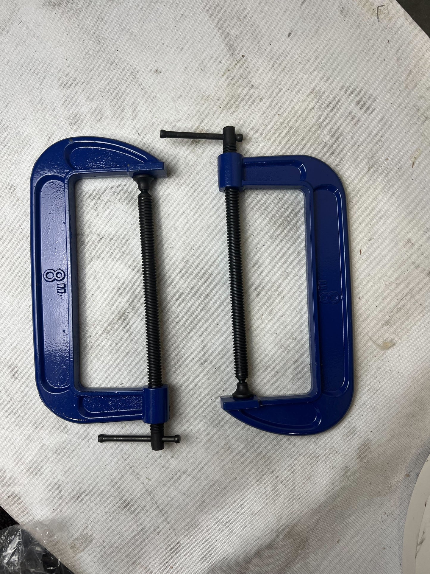 8 inch C Clamp 2 pack