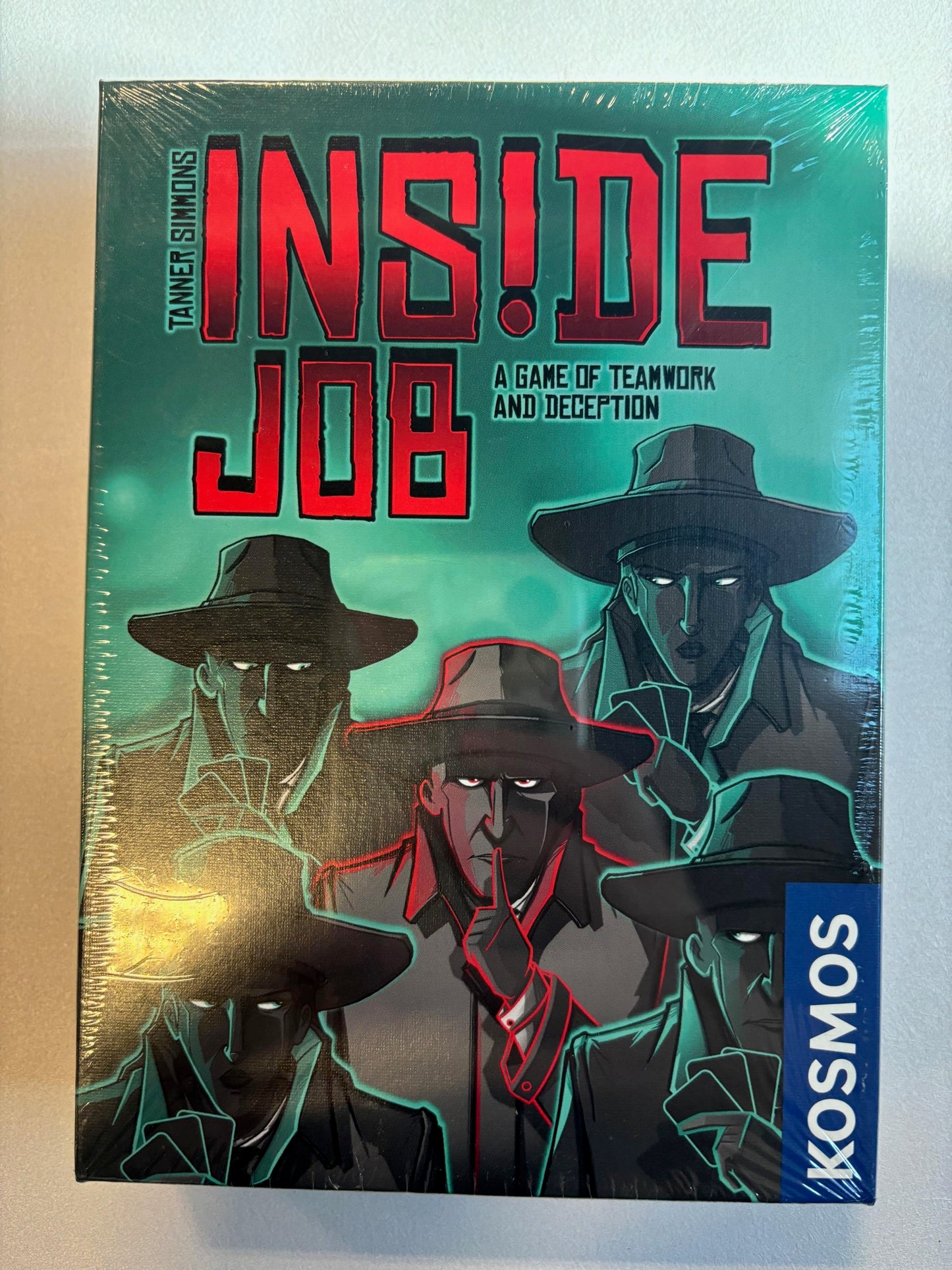 Inside Job | Social Deduction Game | Card Game | Family Games | Kosmos | 2-5 Players | Spy Games | Fast-Paced