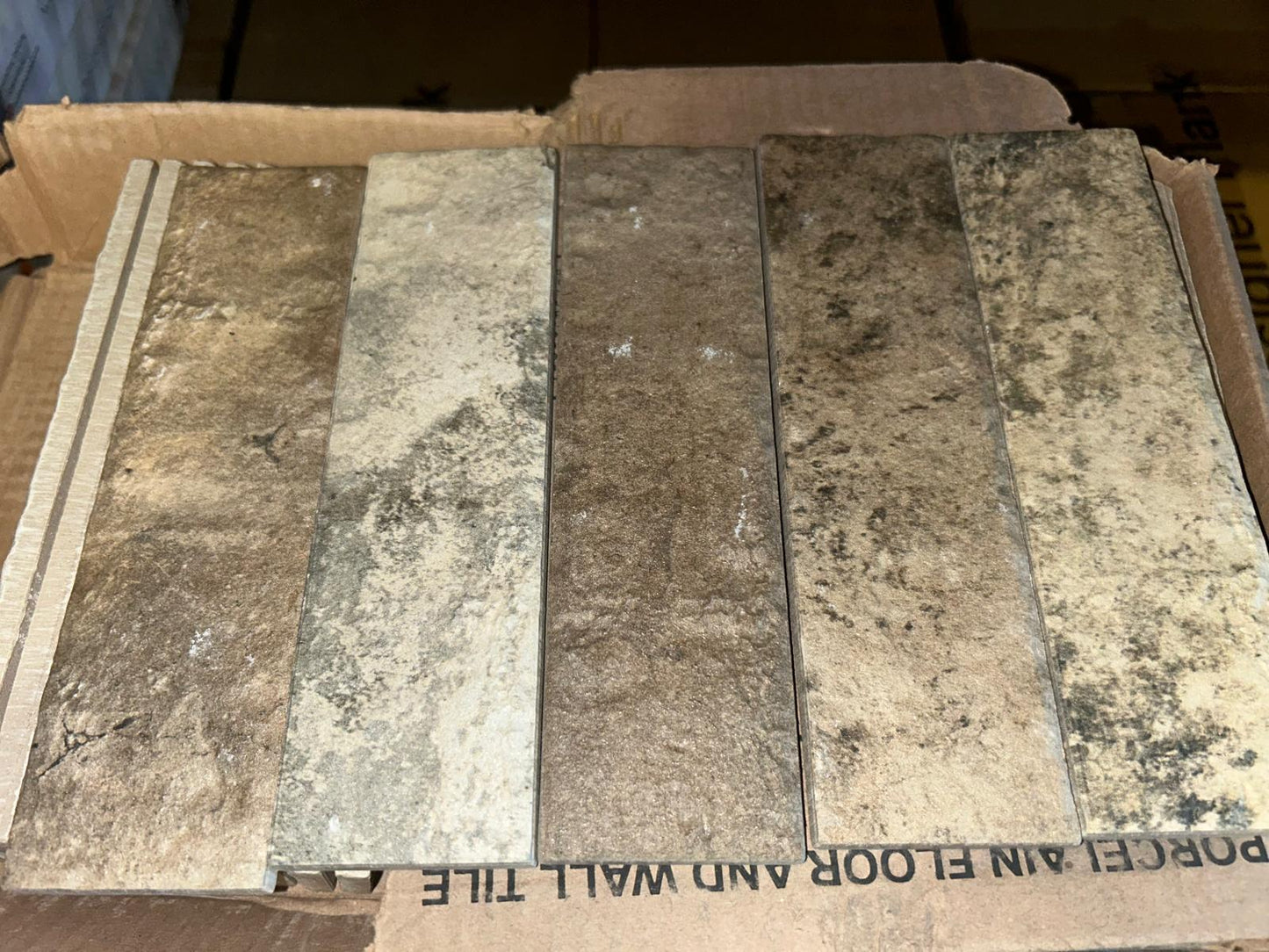UD01 Marazzi 281P2 Industrial Box Matte Field Tile 2" X 8" x 3/8-IN