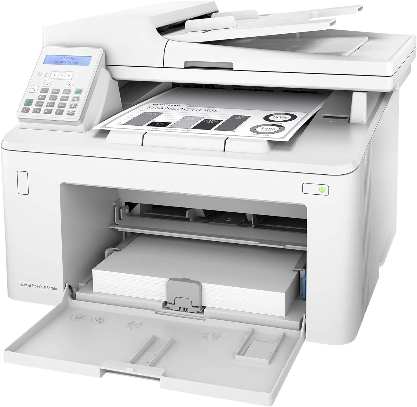 HP LaserJet Pro MFP M227fdn Monochrome All-in-One Printer