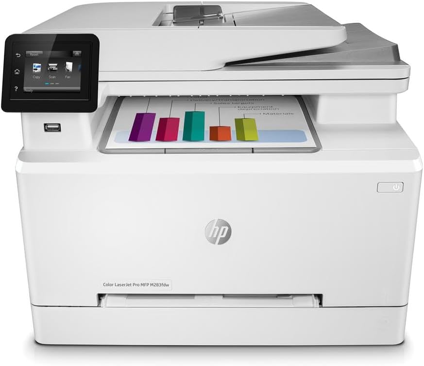 HP Color LaserJet Pro M283fdw Wireless All-in-One Laser Printer