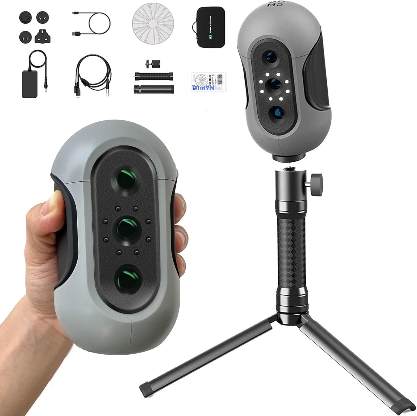 3DMakerPro Mole Luxury 3D Scanner - Gray/Black