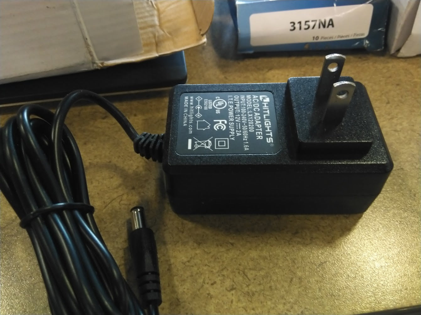 HitLights 12V 2A Power Supply Adapter