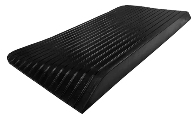 Electriduct 3" Rise Rubber Power Wheelchair Scooter Threshold Ramp