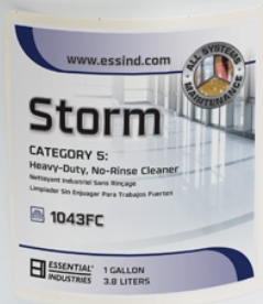 Storm Category 5: Heavy-Duty, No-Rinse Cleaner ESSENTIAL INDUSTRIES