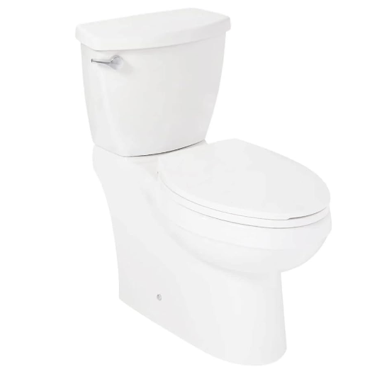 447376 Bradenton 1.28 GPF Two-Piece Skirted Elongated Toilet - ADA Compliant (NO SEAT, NO TANK)