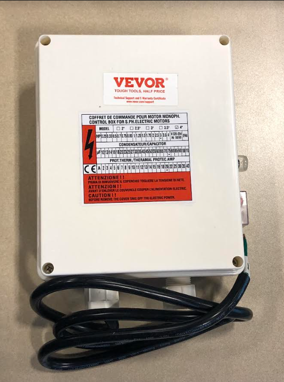 VEVOR Control Box 4SSM/18