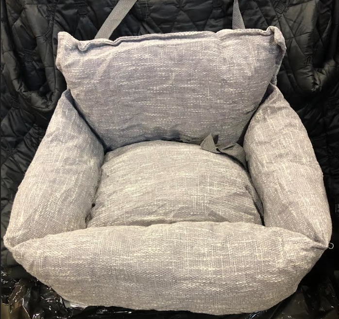 YITESEN GREY SMALL DOG CAR SEAT