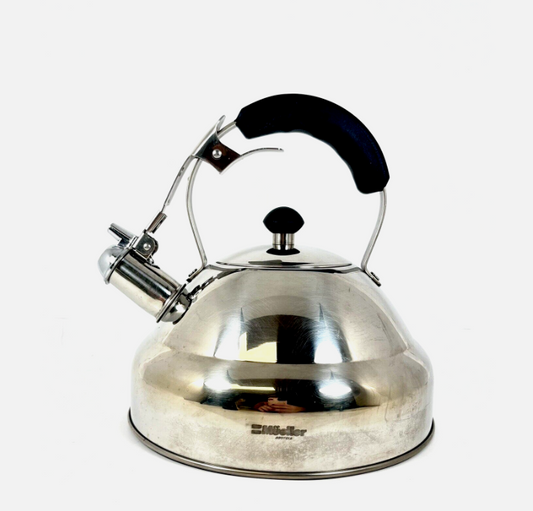 Mueller Stainless Steel Stove Top Whistling Tea Coffee Kettle!