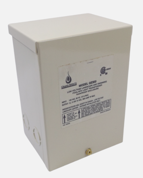 GRAND EFFECTS GE300 300 WATT SAFETY TRANSFORMER 12, 13 OR 14V OUTPUT