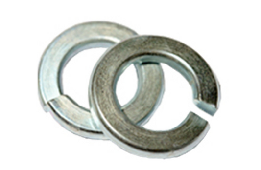 WCL Fastner Solutions 5/8" Regular Split Lock Washers Alloy Thru-Hardened Zinc Box of 10,000