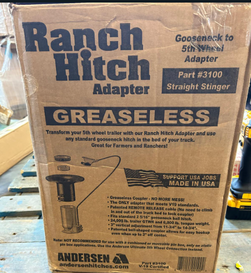 Ranch Hitch 3100 Wheel Adapter