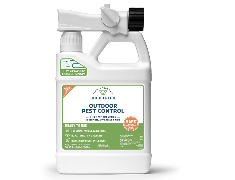 Wondercide - EcoTreat Ready-to-Use Outdoor Pest Control Spray with Natural Essential Oils