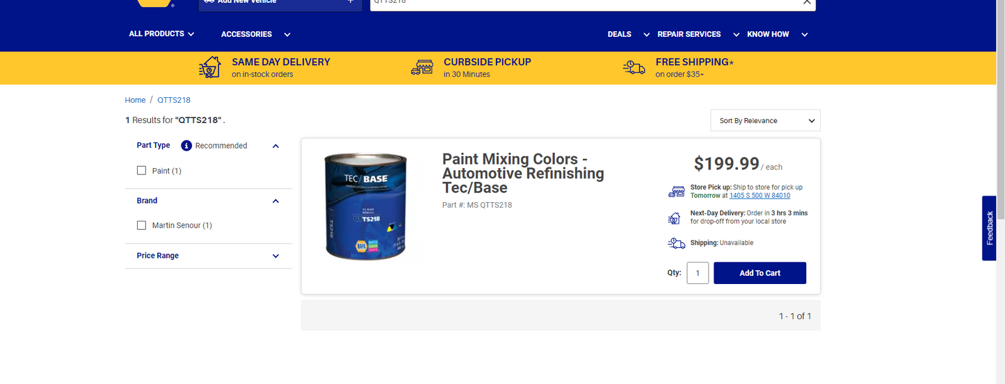 Paint Mixing Colors - Automotive Refinishing Tec/Base