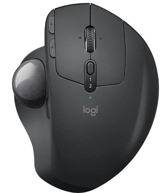 Logitech MX Ergo Plus Advanced Wireless Trackball for PC and MAC with Extra 10° Wedge