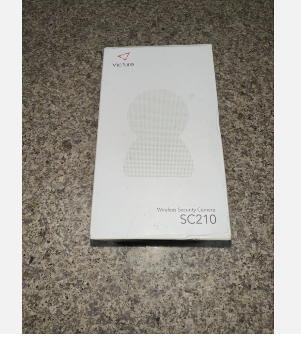 Victure SC210 White 1080P Wide Angle 2.4GHz Wireless Security Camera ( slightly damaged box )