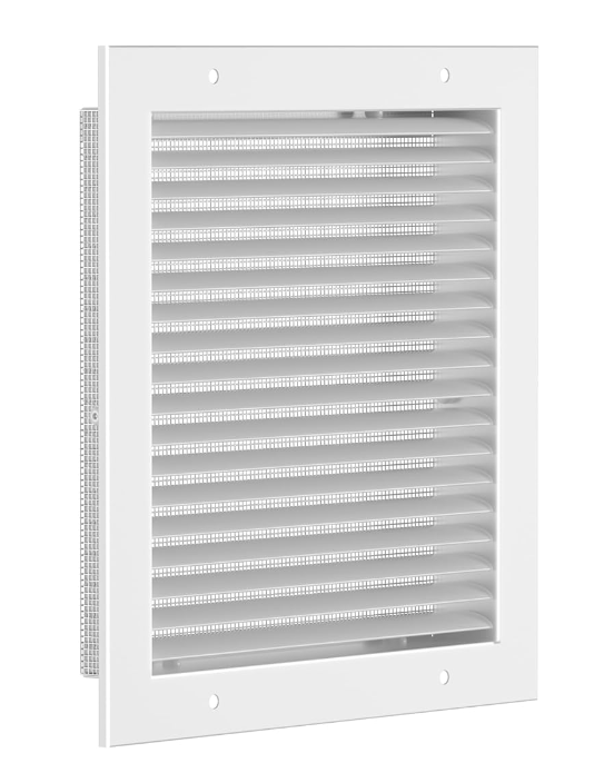 13.9"w X 13.9"h Shed Vent, Hon&Guan Aluminum Alloy Gable Vent, Door Vents For Interior Doors Dryer Vent Covers For Wall House[Outer Dimensions: 16"x 16"h].