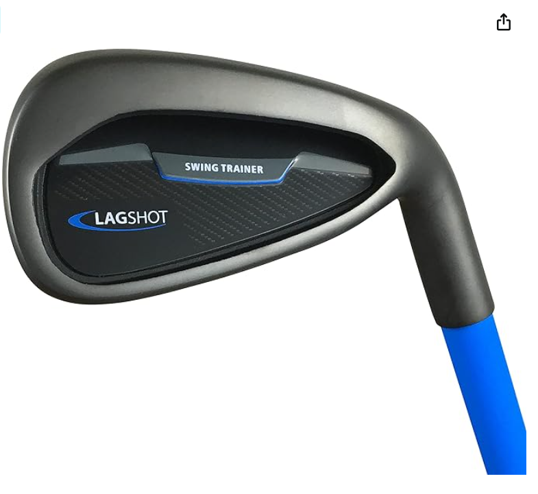 Lag Shot XL™ 7 Iron - Golf Swing Trainer Aid, Named Golf Digest's Editors' Choice “Best Swing Trainer” of The Year! #1 Golf Training Aid of 2023