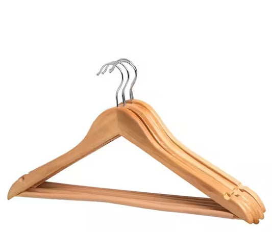 HDX Natural Maple Hangers (5-Pack)