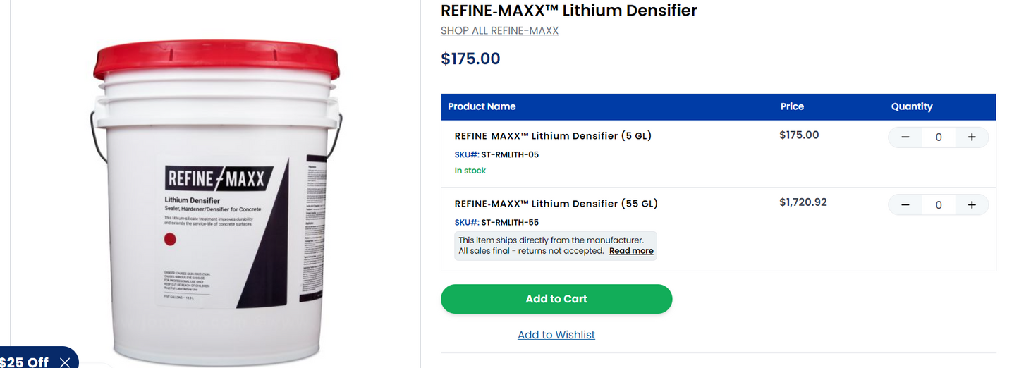 REFINE‑MAXX™ Lithium Densifier