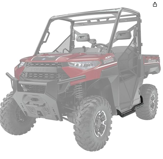 Polaris Ranger Rock Guard with Step