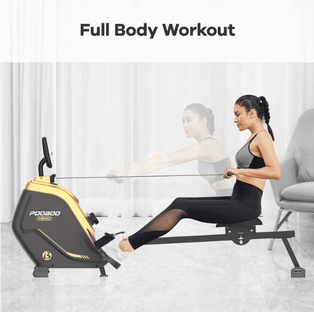 JKANGFIT Folding Rowing Machine for Home