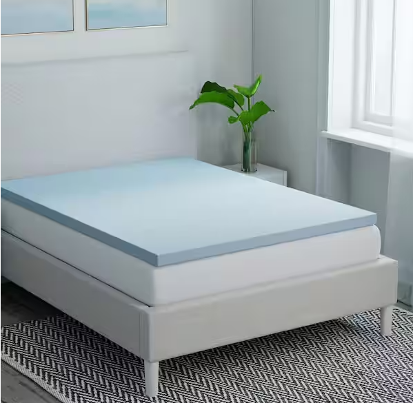 GEL-INFUSED MEMORY FOAM TOPPER