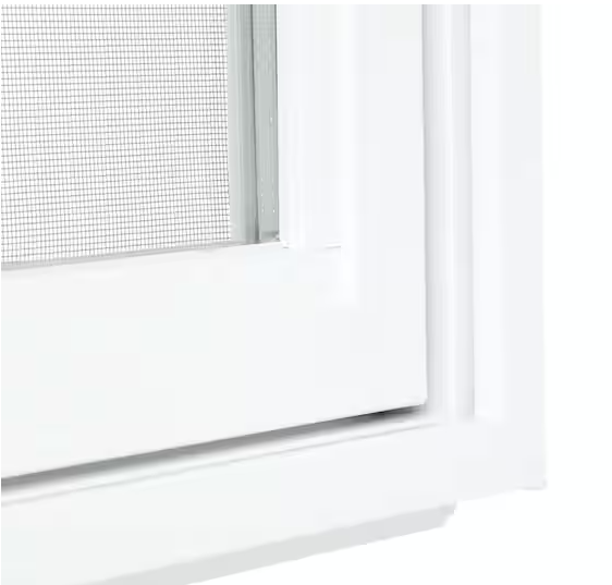 TAFCO WINDOWS 31.75 in. x 13.75 in. Hopper Vinyl Screen Window