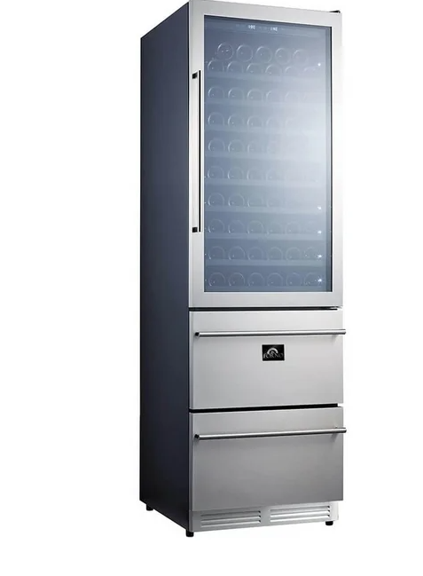 Forno FWCDR6628-24S 24" Built-In Wine Cellar Refrigerator/Wine Coolers