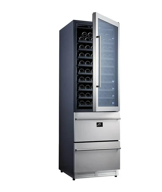 Forno FWCDR6628-24S 24" Built-In Wine Cellar Refrigerator/Wine Coolers