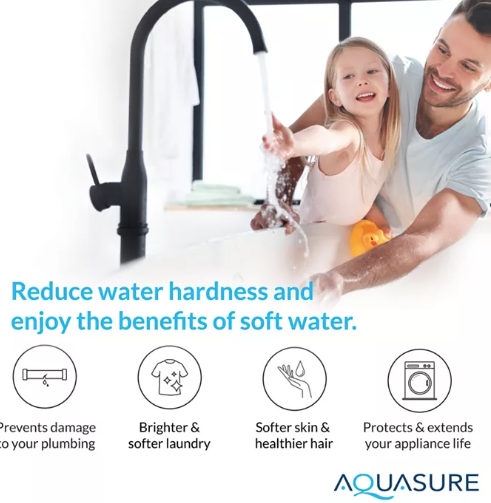 Aquasure Harmony Lite All-in-One 34,000 Grains Whole House Water Softener