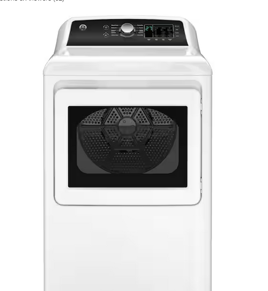 GE® 7.4 cu. ft. Capacity with Sensor Dry Electric Dryer GTD58EBSVWS