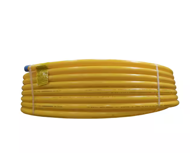 Homeflex 1 in. IPS x 500 ft. DR 11 Underground Yellow Polyethylene Gas Pipe500 Feet Corrugated Tubing Underground 19-1011500