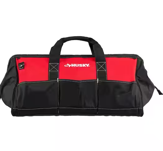 HUSKY 24 in. 16 Pocket Zippered Tool Bag