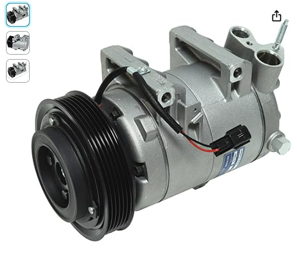 UAC Universal Air Conditioner DKS17D (C) CO 11200C R134A  A/C Compressor and Clutch