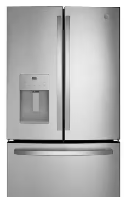 GE 25.6 cu. ft. French Door Refrigerator in Fingerprint Resistant Stainless Steel, ENERGY STAR GFE26JYMFS