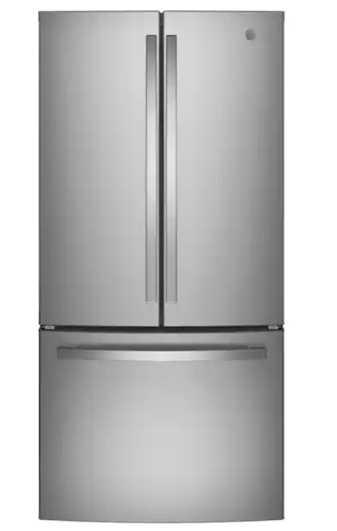 GE 24.7 cu. ft. French Door Refrigerator in Fingerprint Resistant Stainless Steel, ENERGY STAR GNE25JYKFS