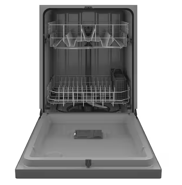 GE® ENERGY STAR® Dishwasher with Front Controls GDF510PSRSS