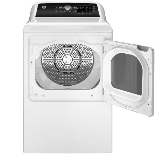 GE® 7.4 cu. ft. Capacity with Sensor Dry Electric Dryer GTD58EBSVWS