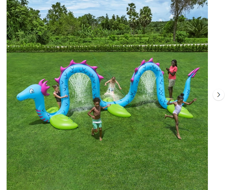 Giant Sea Serpent Kids Inflatable Sprinkler