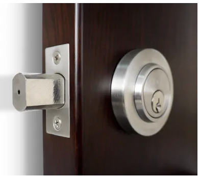 INOX CD Deadbolt Single Cylinder 2-1/2 in. Round Escutcheon Satin Stainless Steel 2-3/8 BS - CD110B6-32