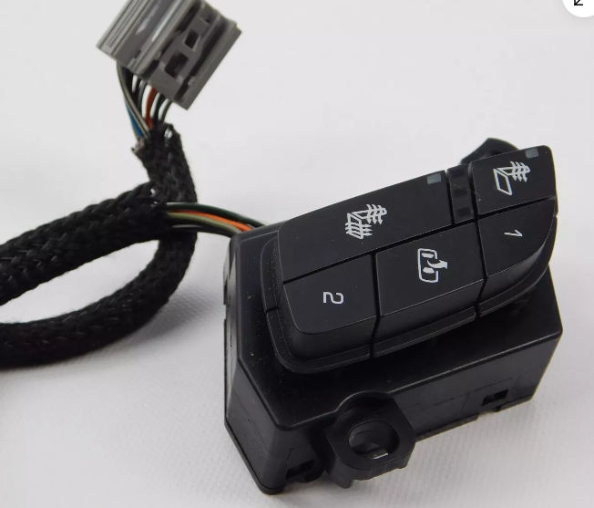 2007 - 2014 Chevrolet GMC Seat Adjuster Memory Heater Switch Front Left LH OEM