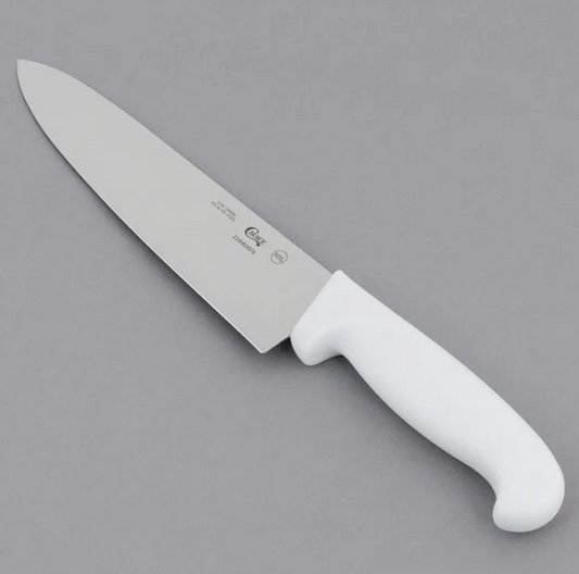 Choice 8" Chef Knife with White Handle