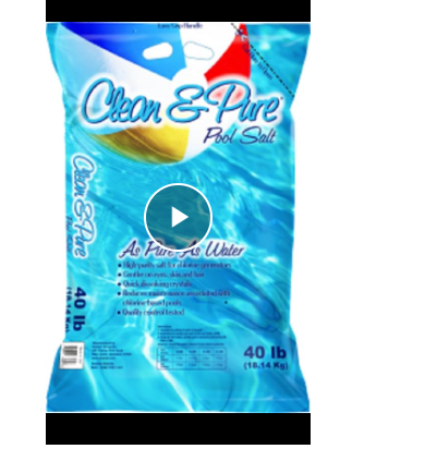 Clean & Pure Pool Salt (40 lb Bag)