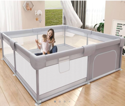 Little Generation Baby Playpen with Mat Included