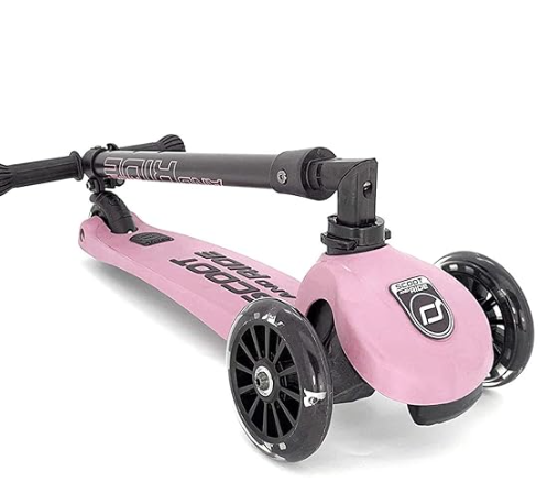 Scoot&Ride Highwaykick 3 LED Scooter, Rose