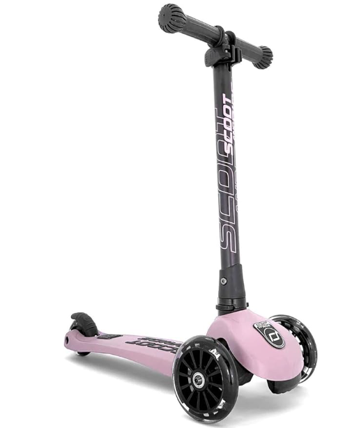 Scoot&Ride Highwaykick 3 LED Scooter, Rose