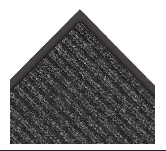 Notrax Entrance Mat, Charcoal, 4 ft. W x 6 ft. L