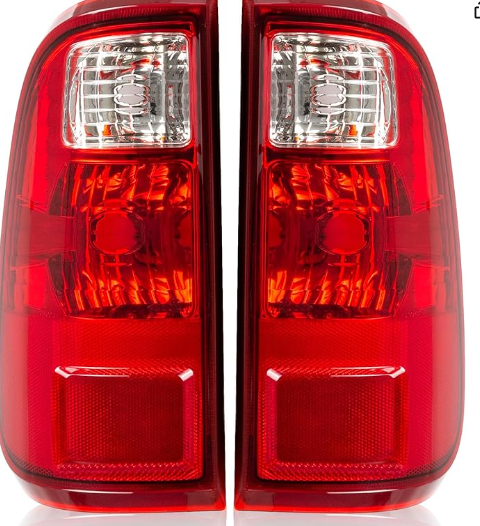 RANSOTO Tail Lights Compatible with Ford F250 F350 F-250 F-350 Super Duty 2008-2016 Driver And Passenger Side Rear Taillight Housing