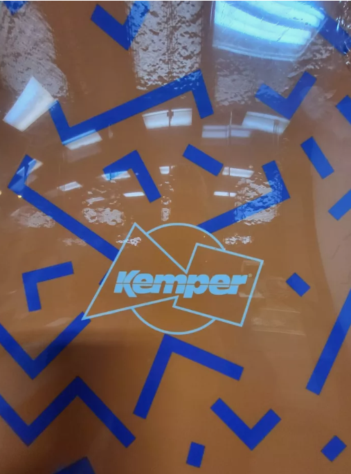 Kemper Fantom Snow Board Orange/Purple-150